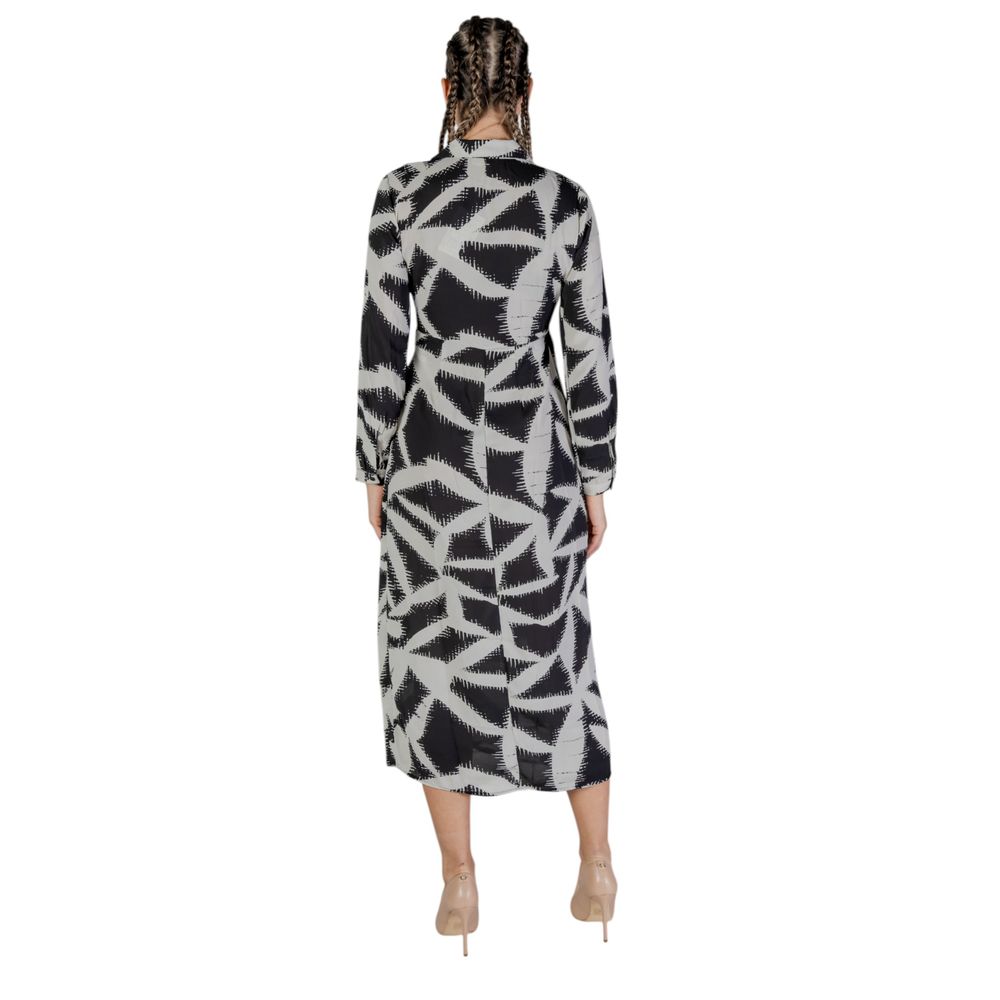 Jacqueline De Yong Black Long Dress for Women side view