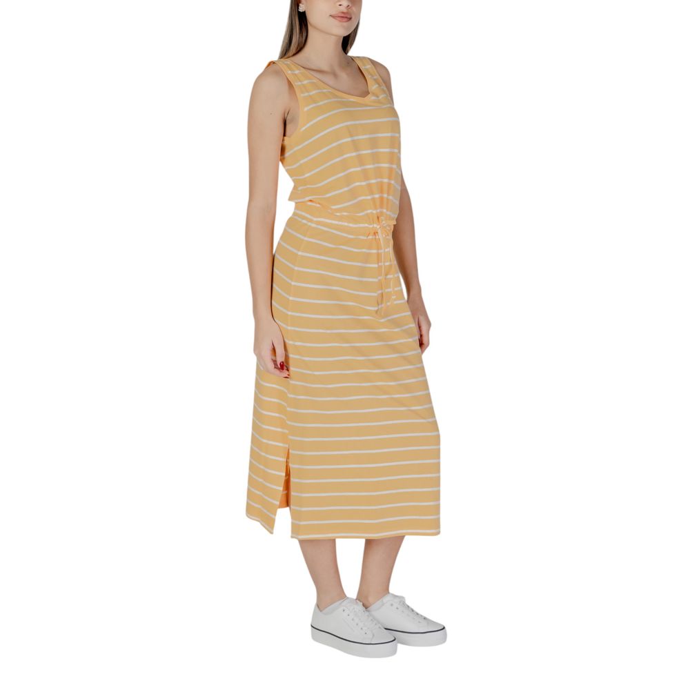 Robe longue en coton bicolore B.Young