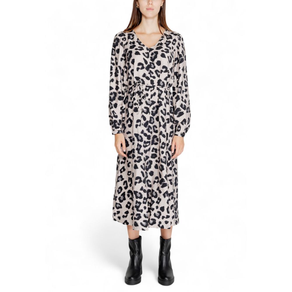 Jacqueline De Yong Grey Long Dress for Women