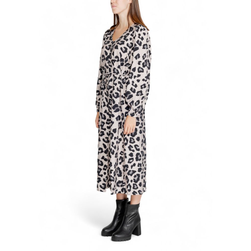 Jacqueline De Yong Grey Long Dress for Women detail view