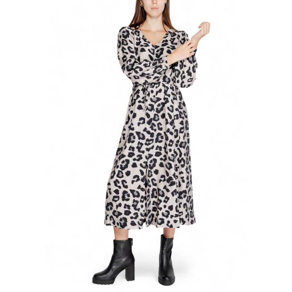 Jacqueline De Yong Grey Long Dress for Women additional view