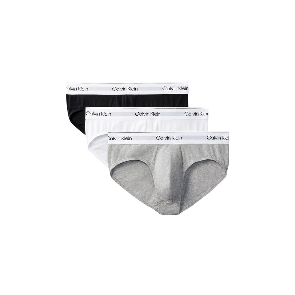 Slip en coton gris Calvin Klein Underwear