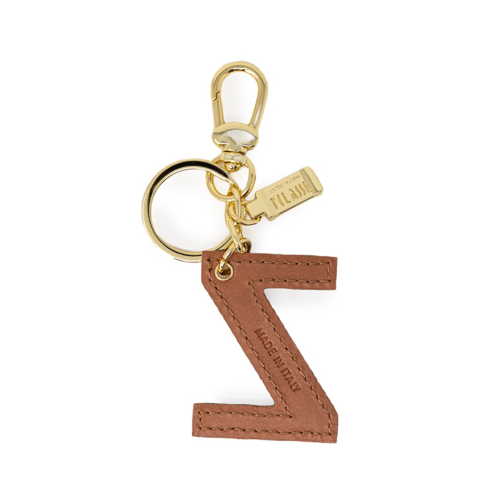 Porte-clés en cuir beige Alviero Martini Prima Classe
