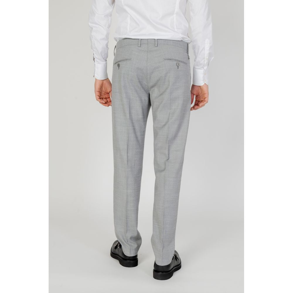 Antony Morato Grey Dress Pants for Men detail view