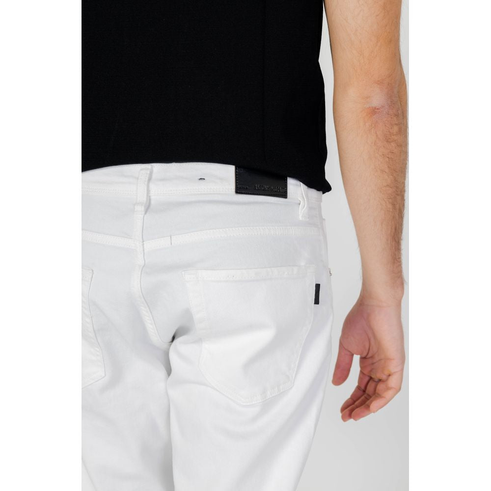 Antony Morato White Skinny Jeans for Men side view