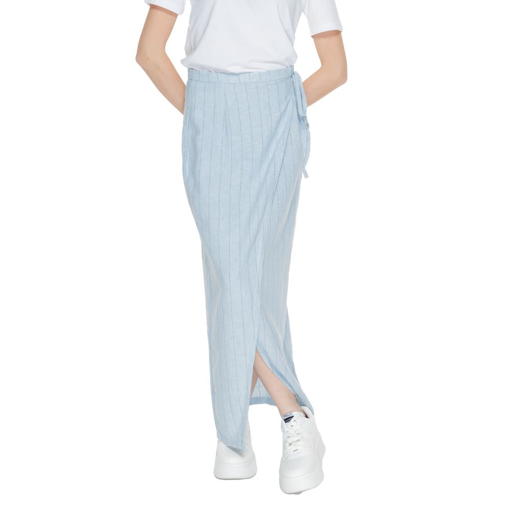 Vero Moda Blue Long Skirt for Women