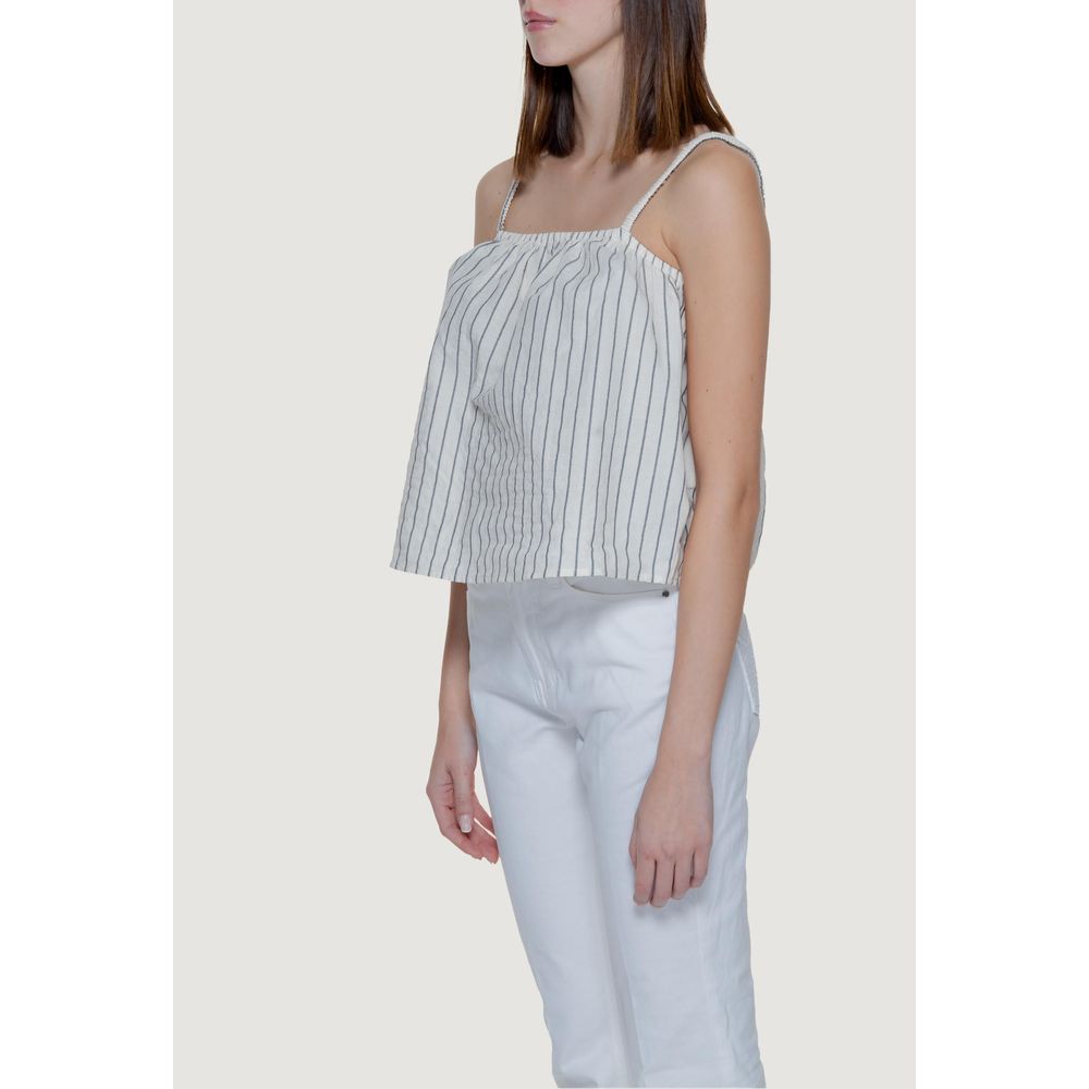 Vero Moda Beige Tank Tops T for Women side view