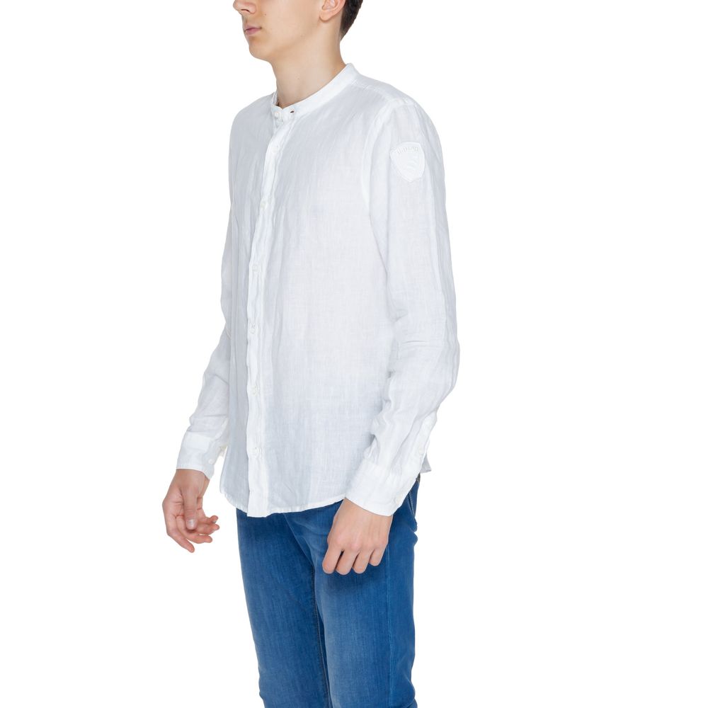Blauer White Shirt for Men side view