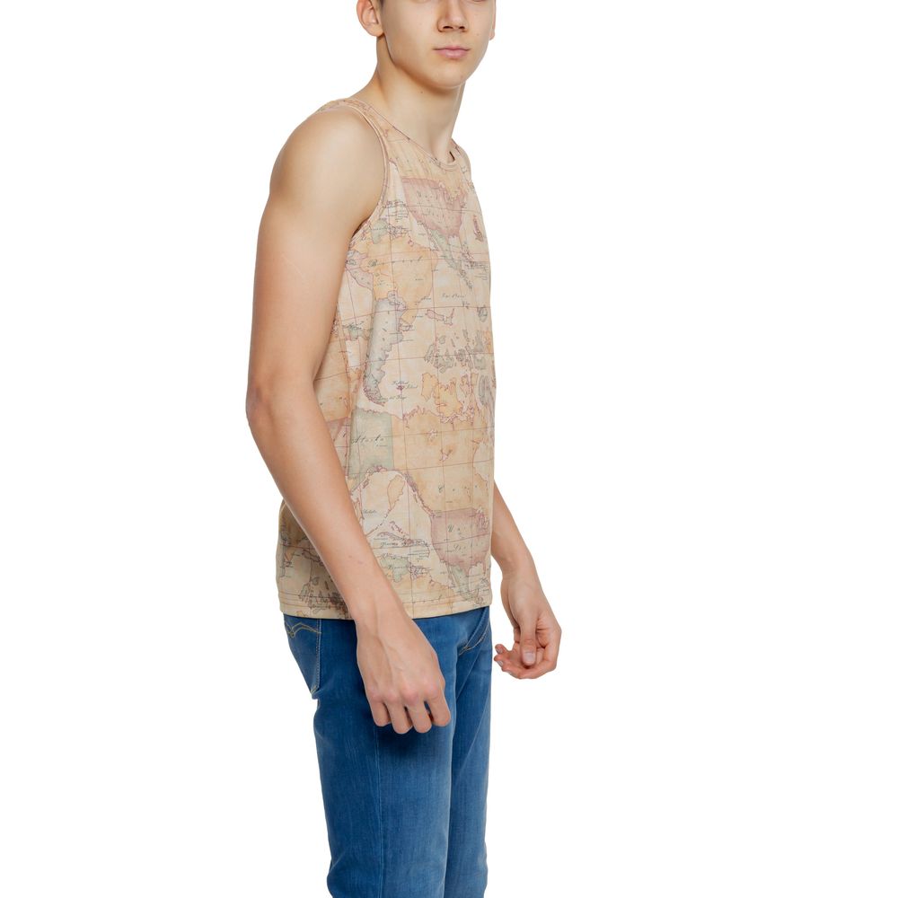 Alviero Martini Prima Classe Beige Tank Tops T for Men detail view