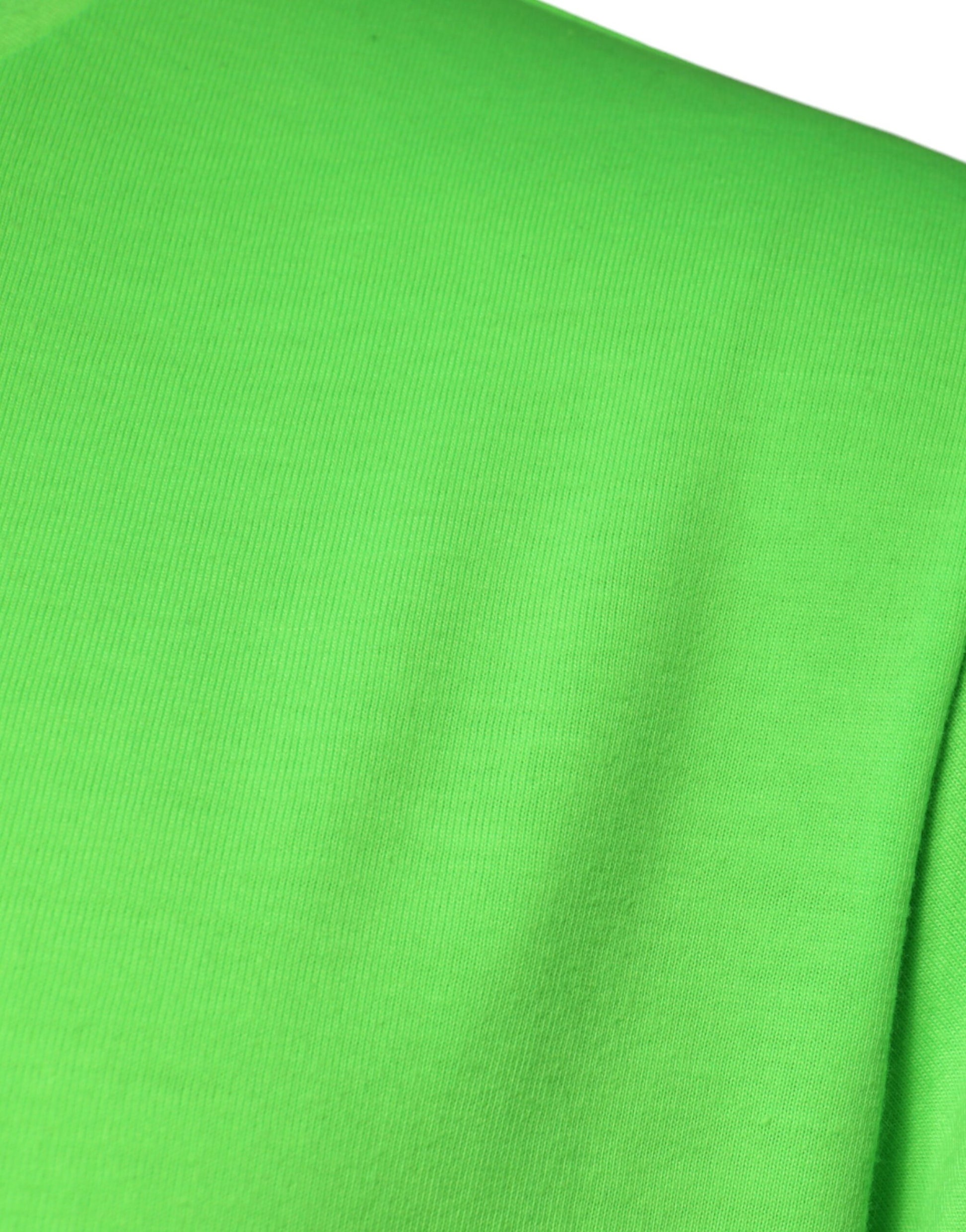Dolce & Gabbana Green T-Shirt for Men side view
