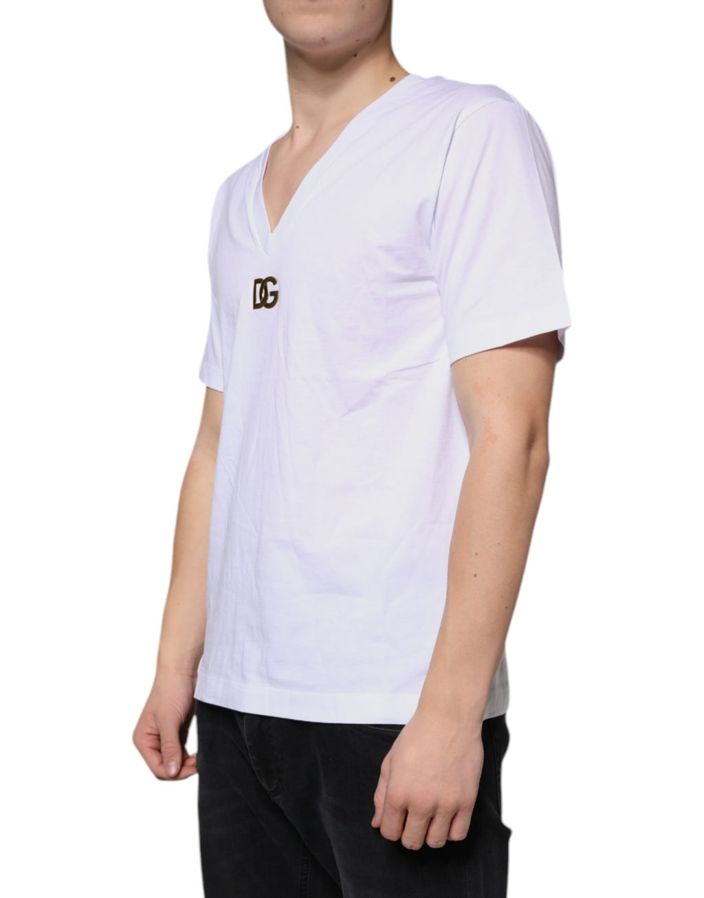 Dolce & Gabbana White T-Shirt for Men detail view