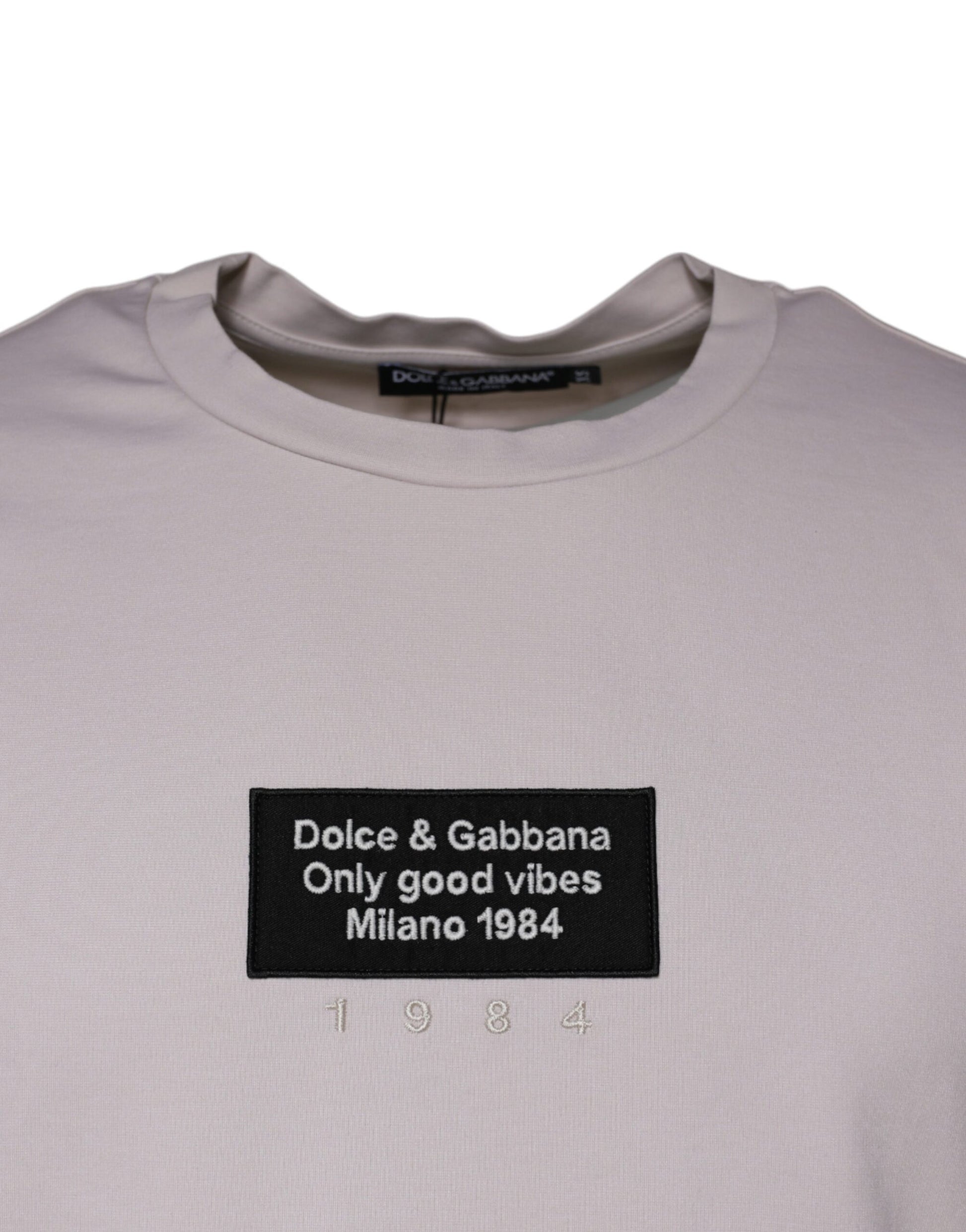 Dolce & Gabbana Beige T-Shirt for Men detail view