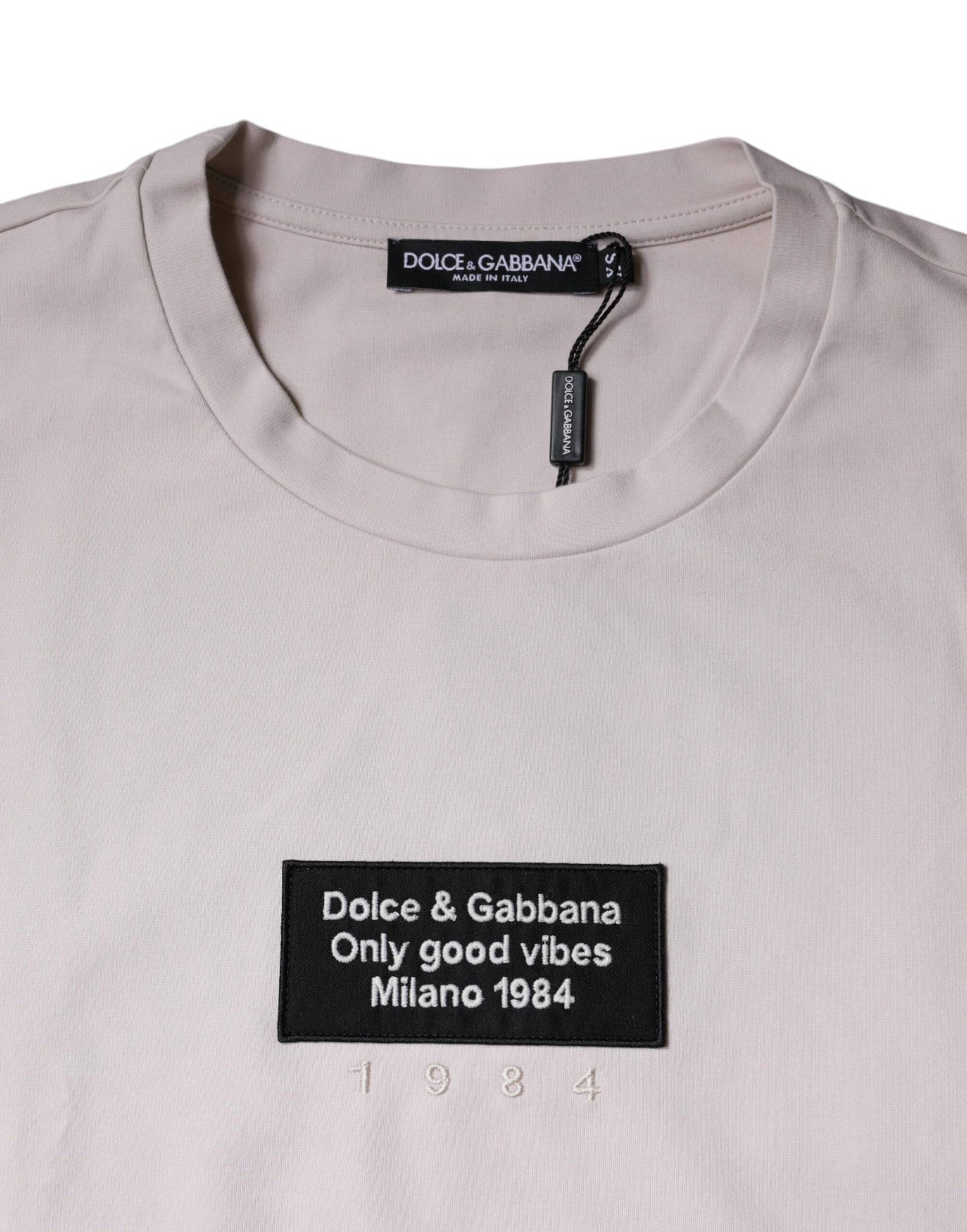 Dolce & Gabbana Beige T-Shirt for Men additional view