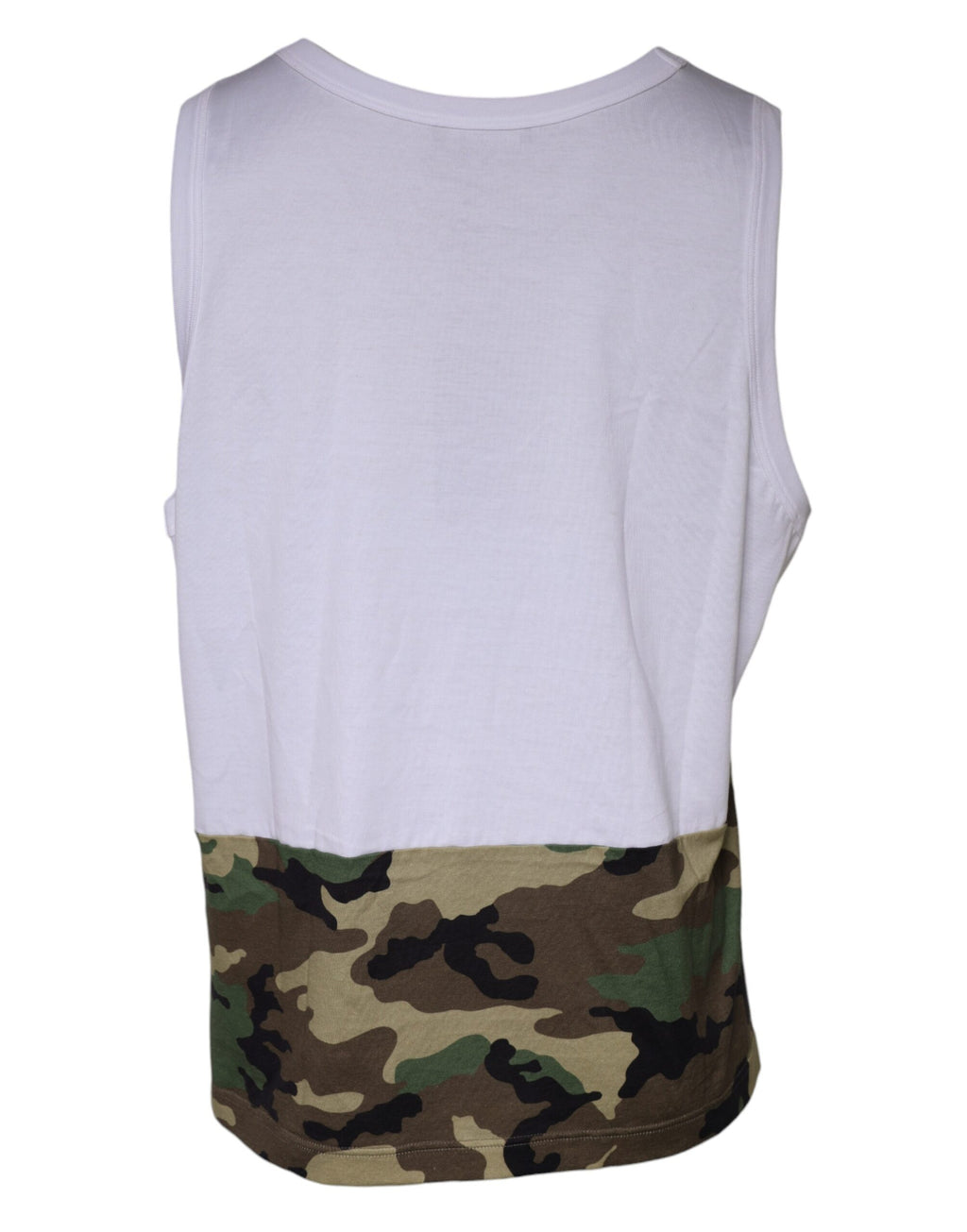 Dolce & Gabbana White Sleeveless T-Shirt for Men alternate view
