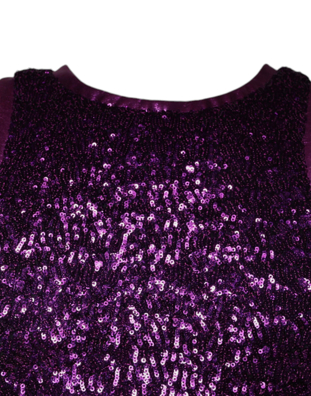 Dolce & Gabbana Purple Sleeveless T-Shirt for Men detail view