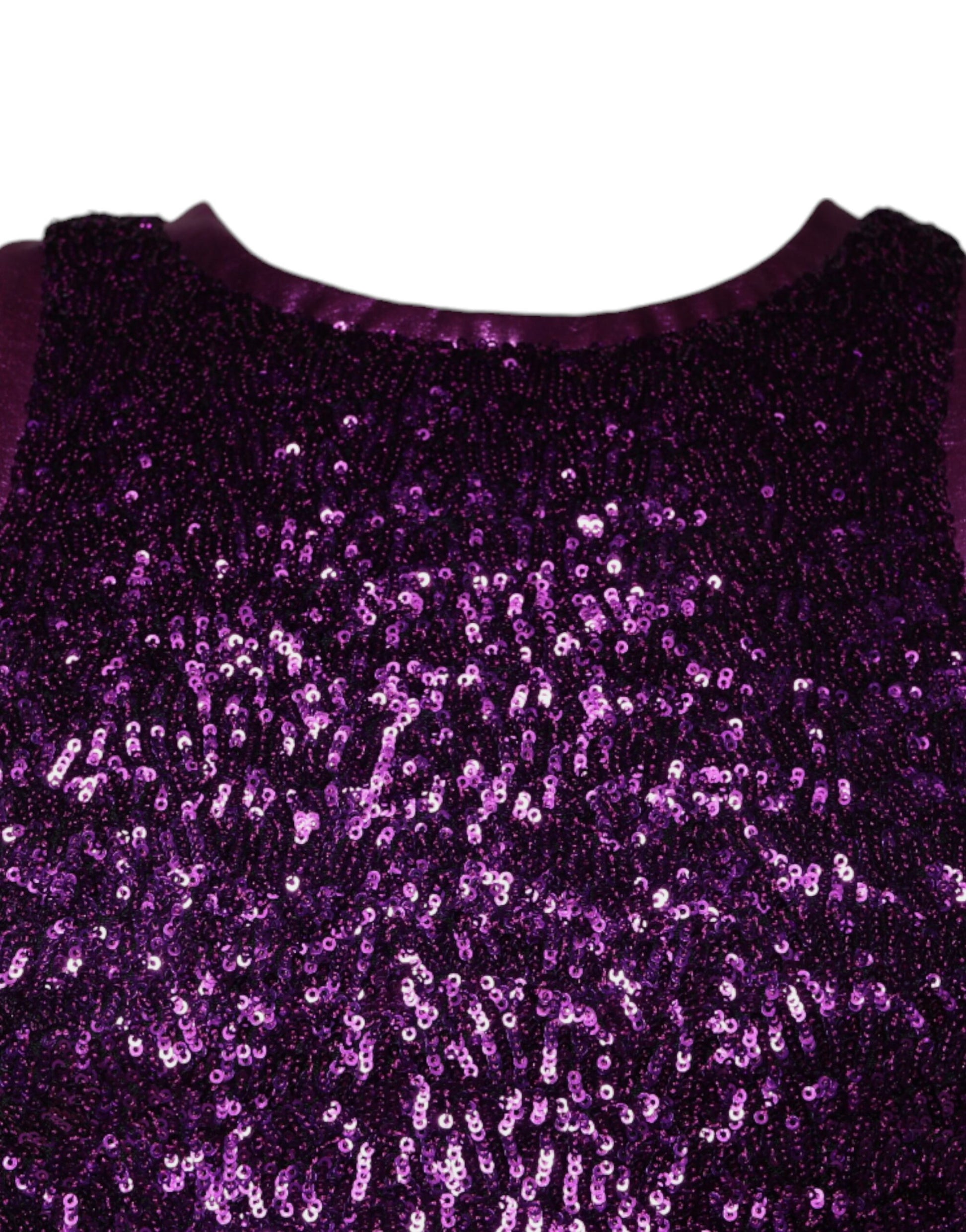 Dolce & Gabbana Purple Sleeveless T-Shirt for Men detail view