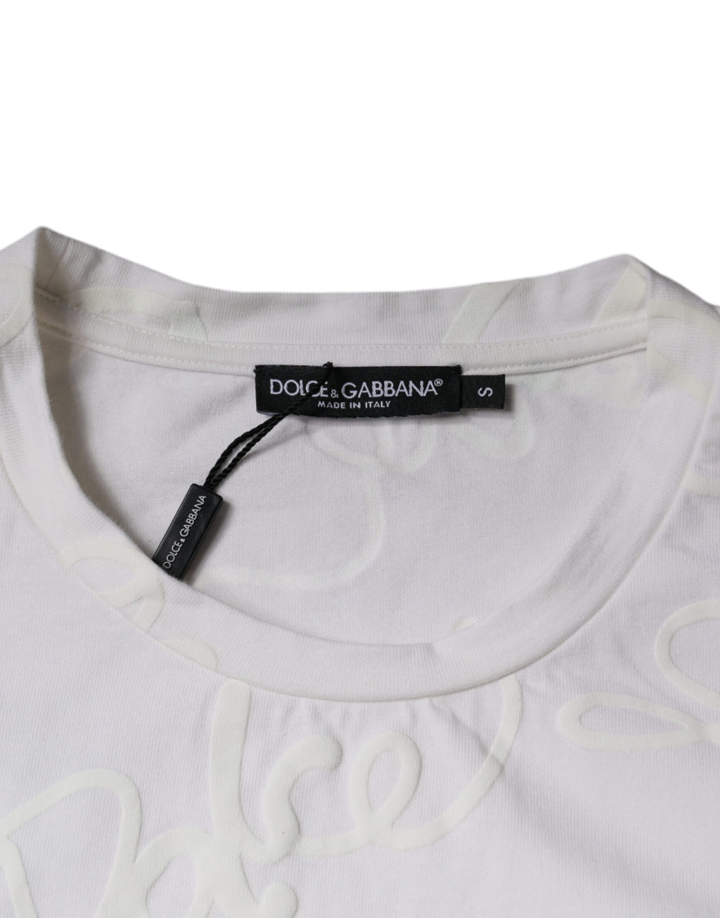 Dolce & Gabbana White T-Shirt for Men side view