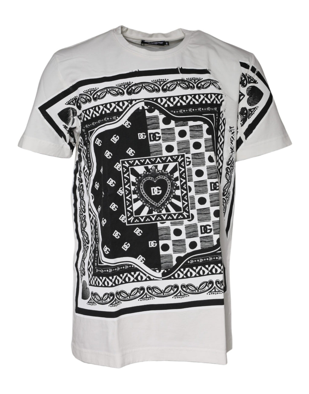 Dolce & Gabbana White T-Shirt for Men