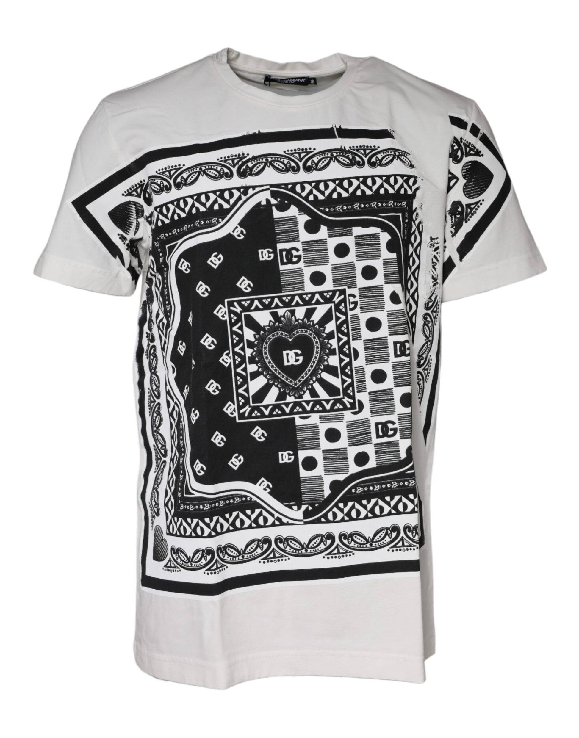 Dolce & Gabbana White T-Shirt for Men