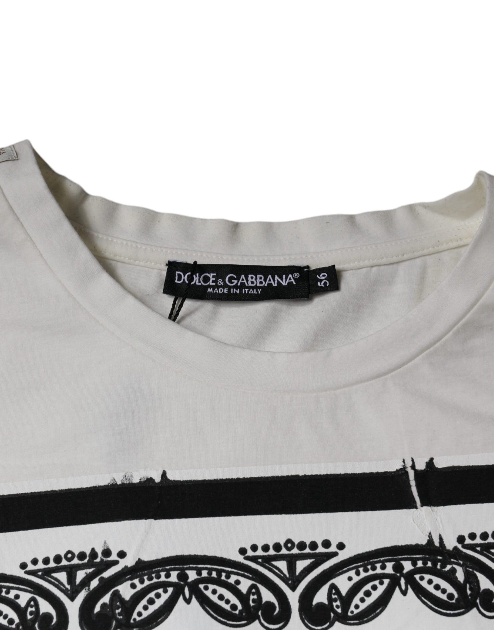 Dolce & Gabbana White T-Shirt for Men additional view