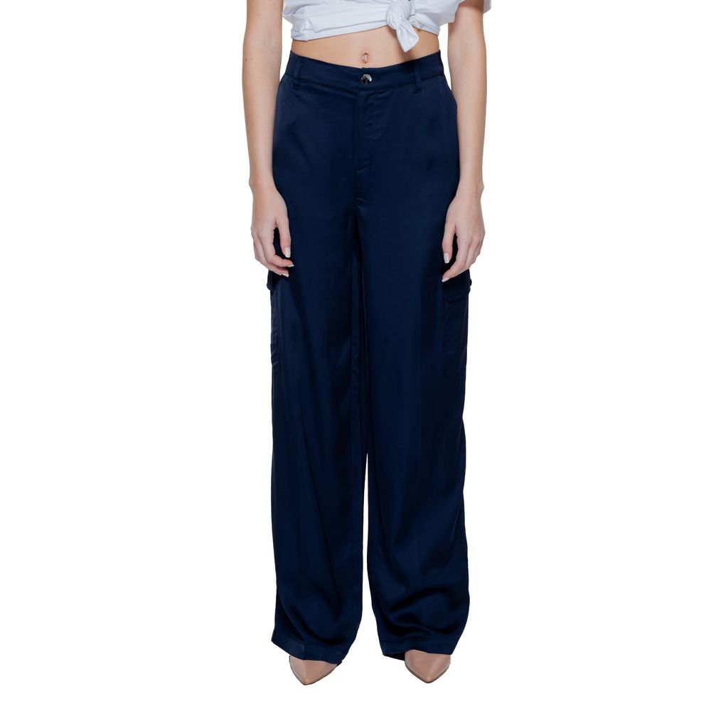 Street One Blue Casual Pants for Women