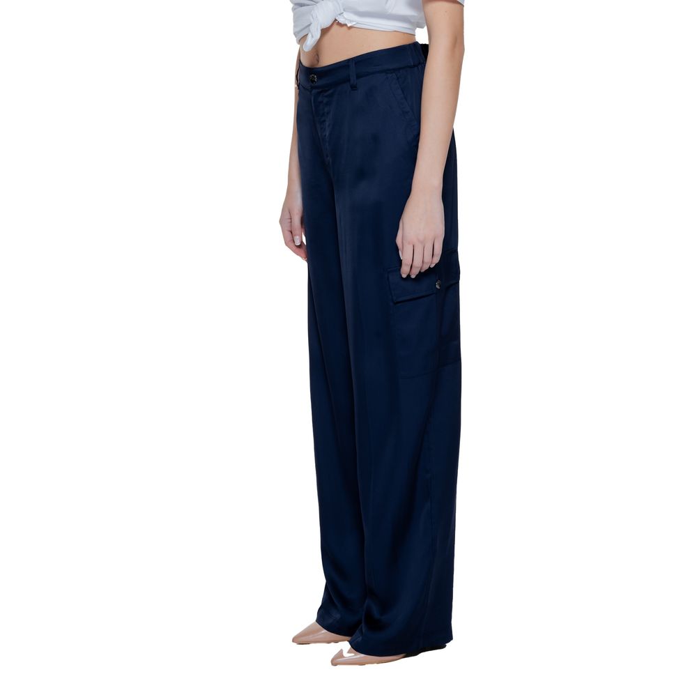 Street One Blue Casual Pants for Women detail view