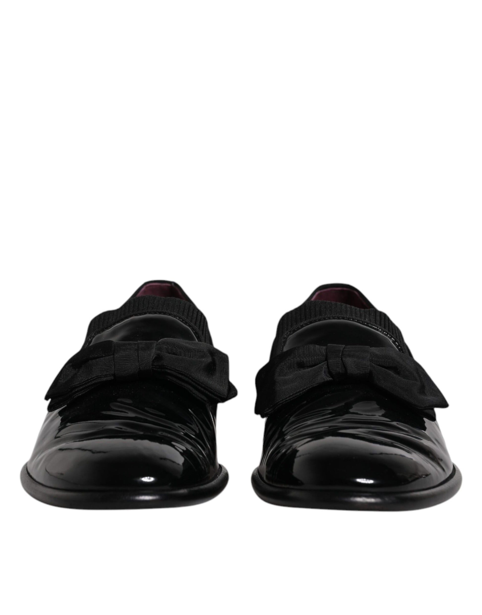 Dolce & Gabbana Black Slip On Loafers for Men alternate view