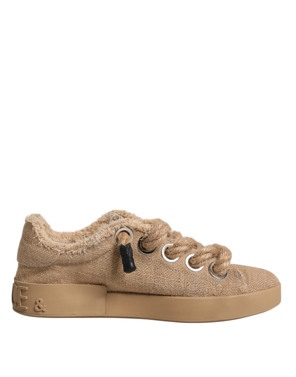 Dolce & Gabbana Brown Low Top Sneakers for Men additional view