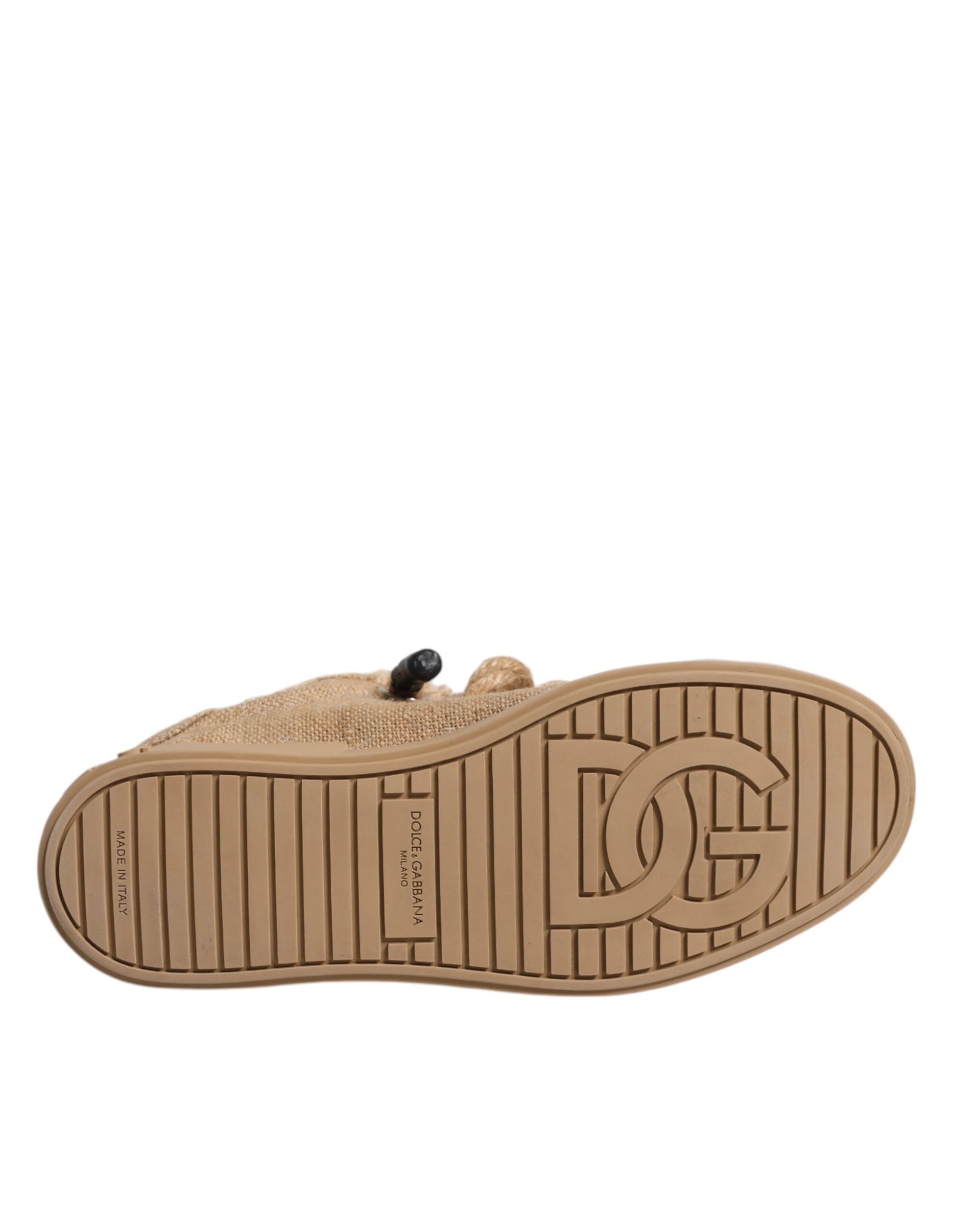 Dolce & Gabbana Brown Low Top Sneakers for Men additional view