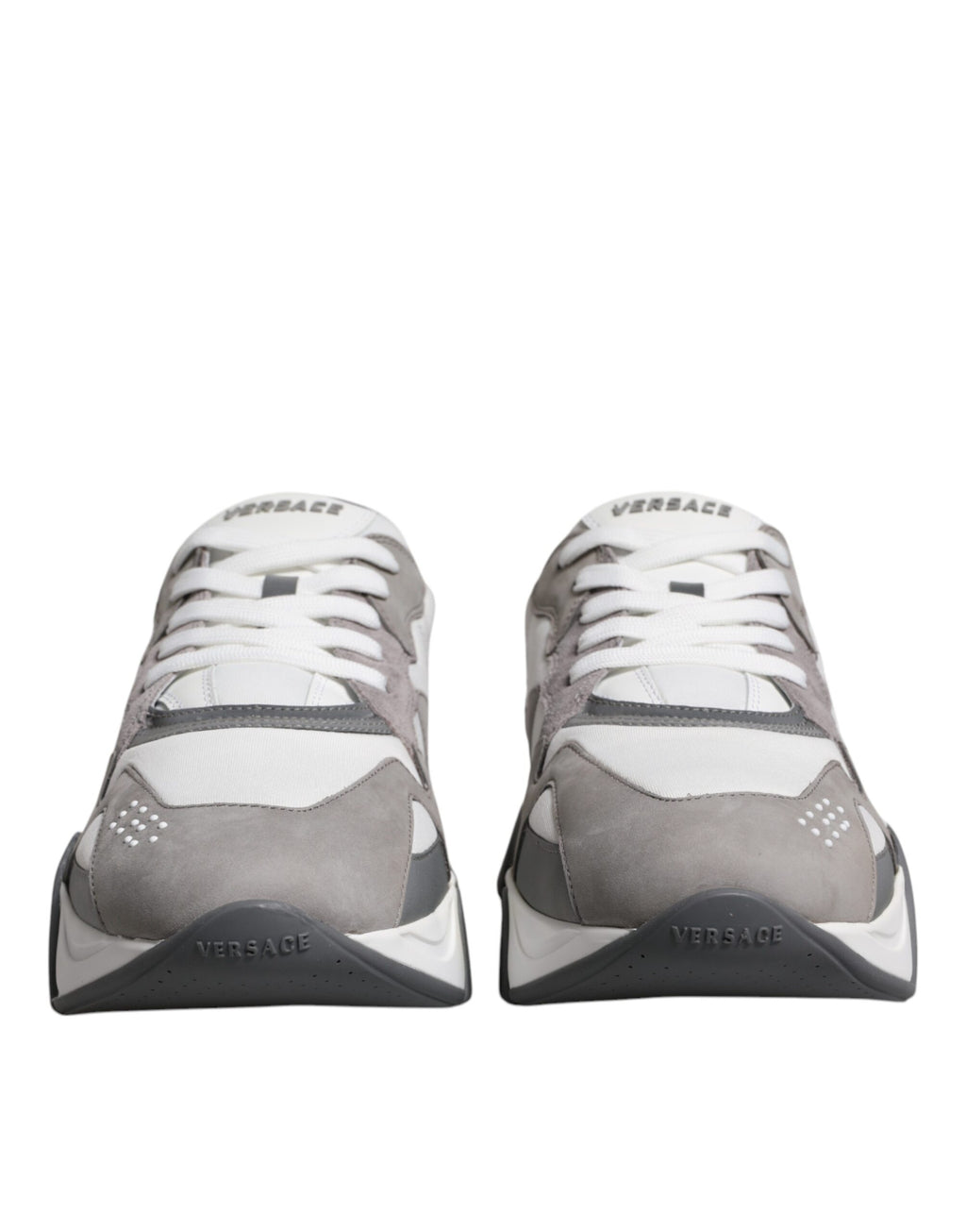 Versace Grey Chunky Sneakers for Men alternate view