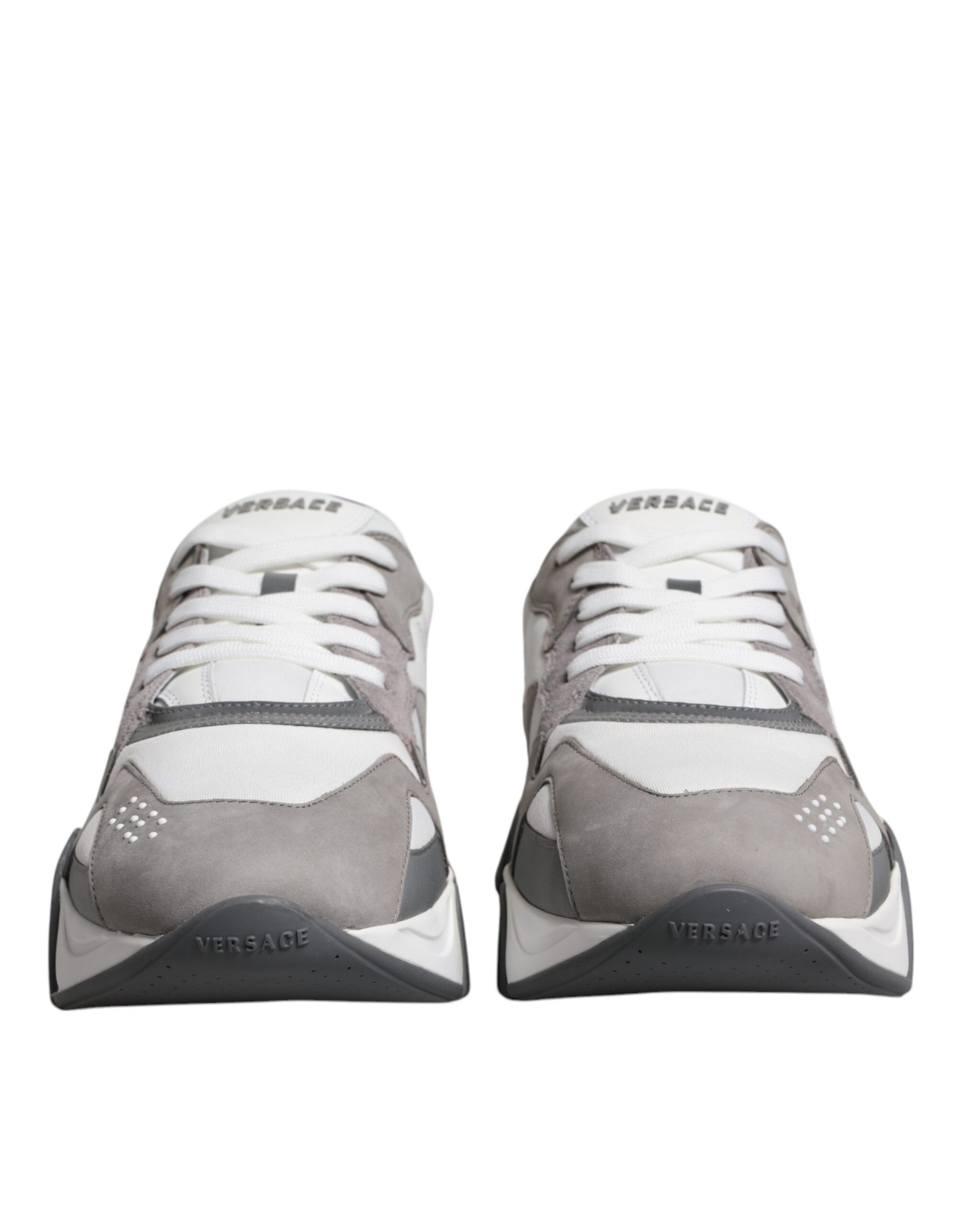 Versace Grey Chunky Sneakers for Men alternate view