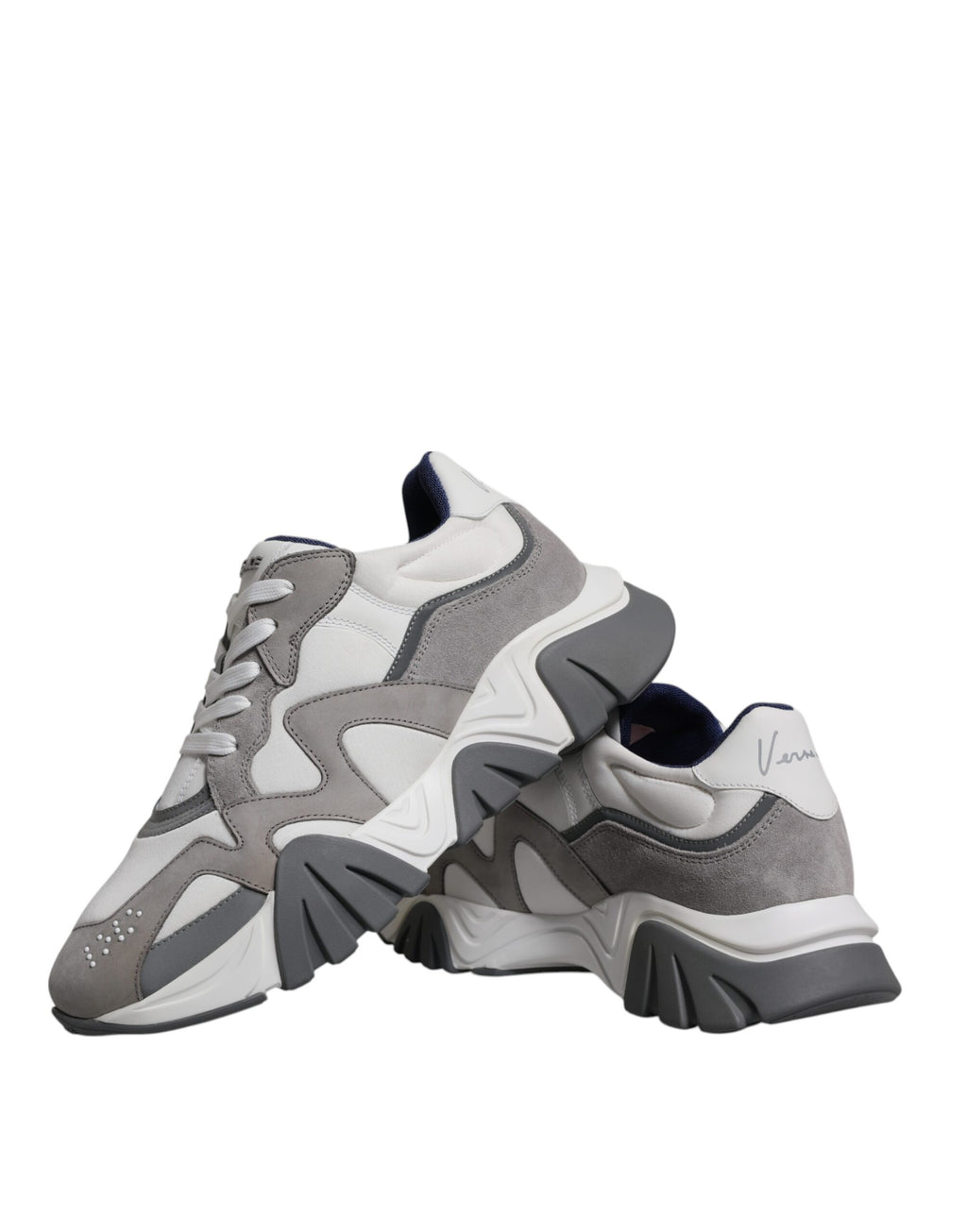 Versace Grey Chunky Sneakers for Men additional view