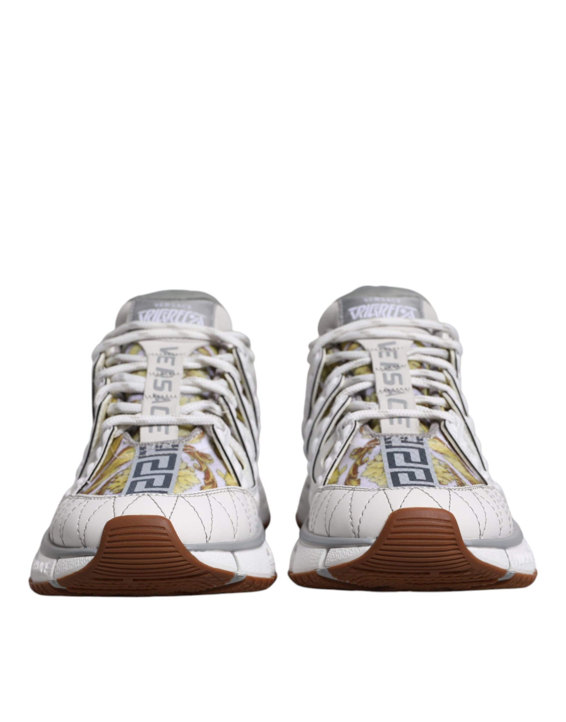 Versace White Low Top Sneakers for Men alternate view