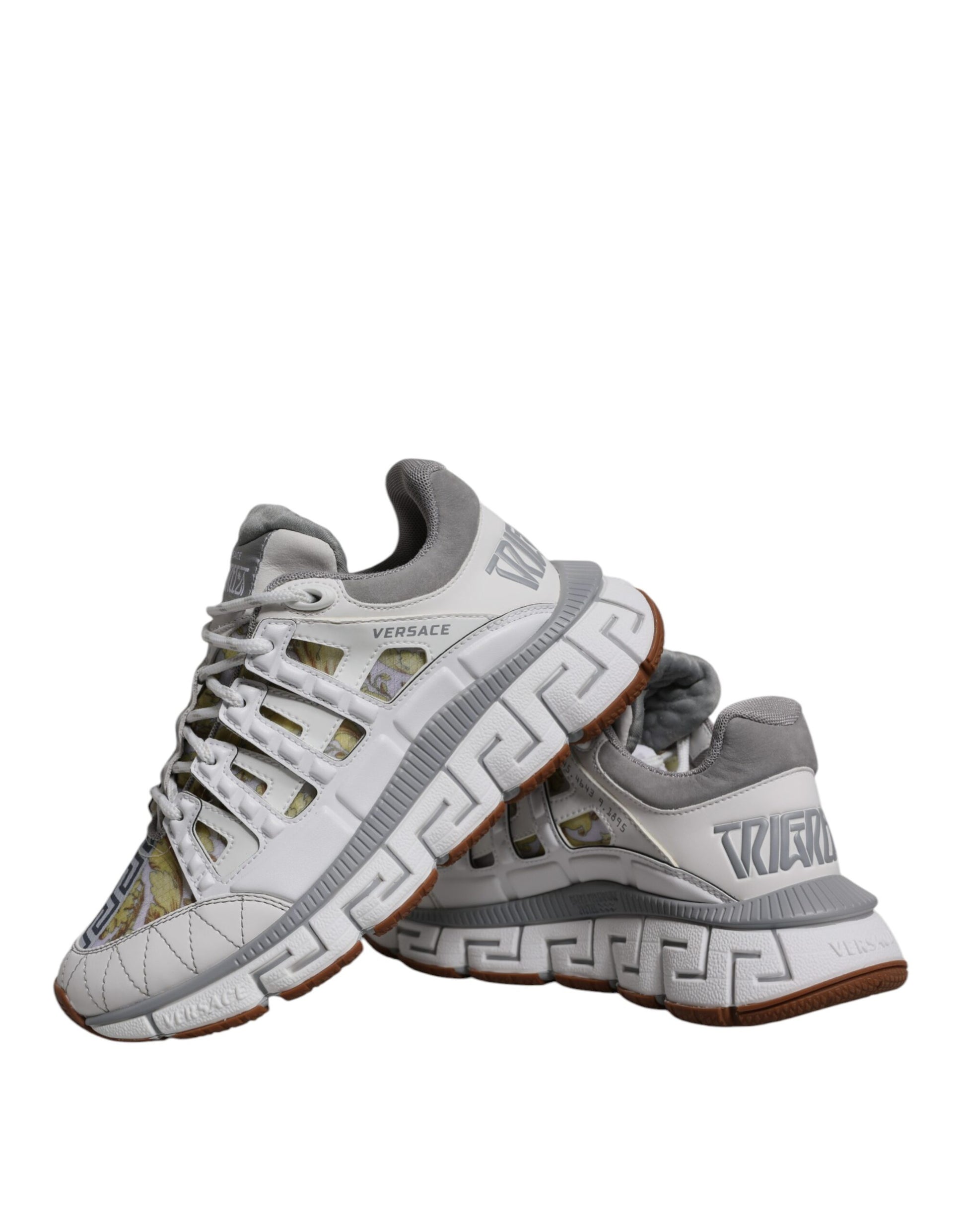 Versace White Low Top Sneakers for Men additional view