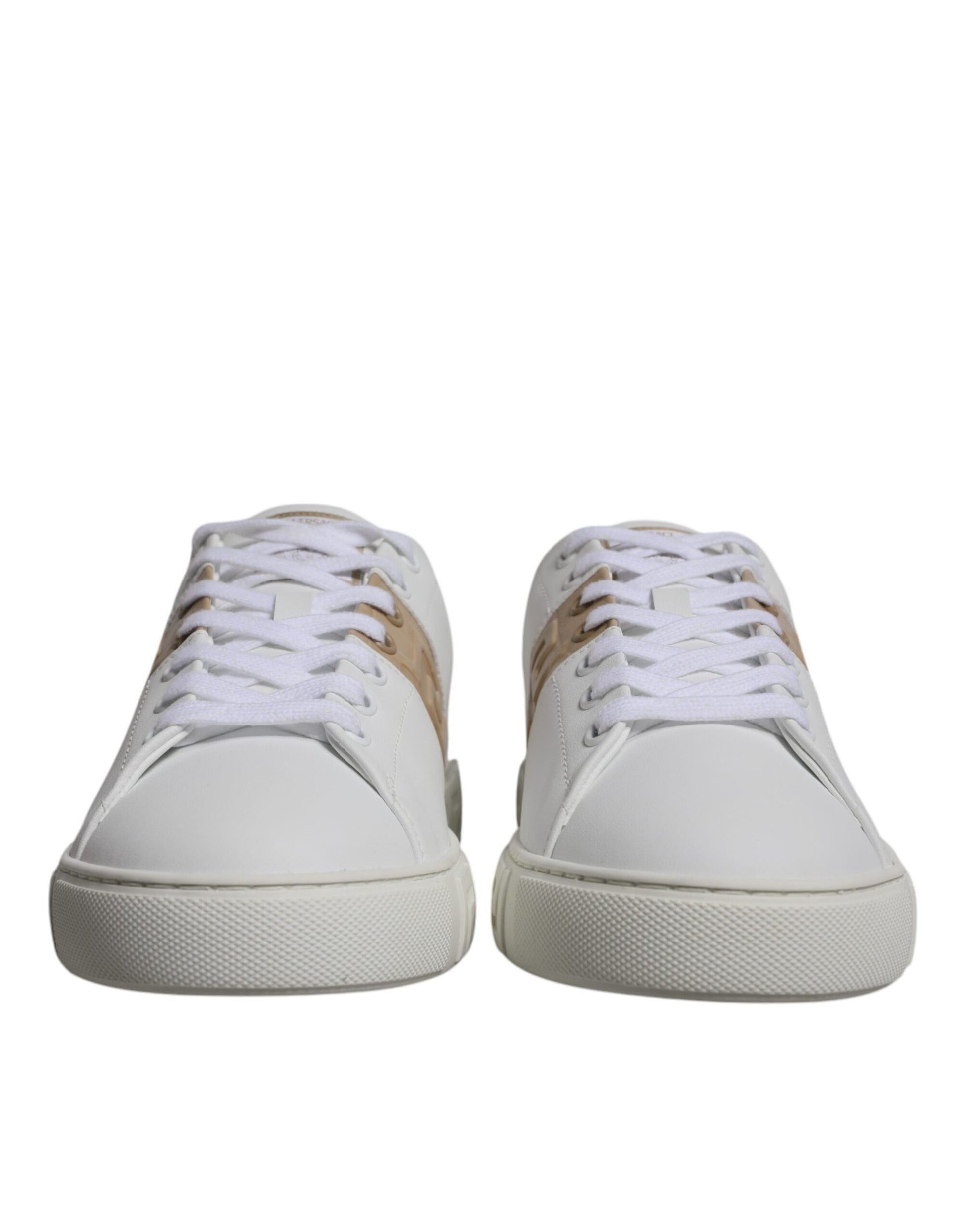 Versace White Low Top Sneakers for Men alternate view