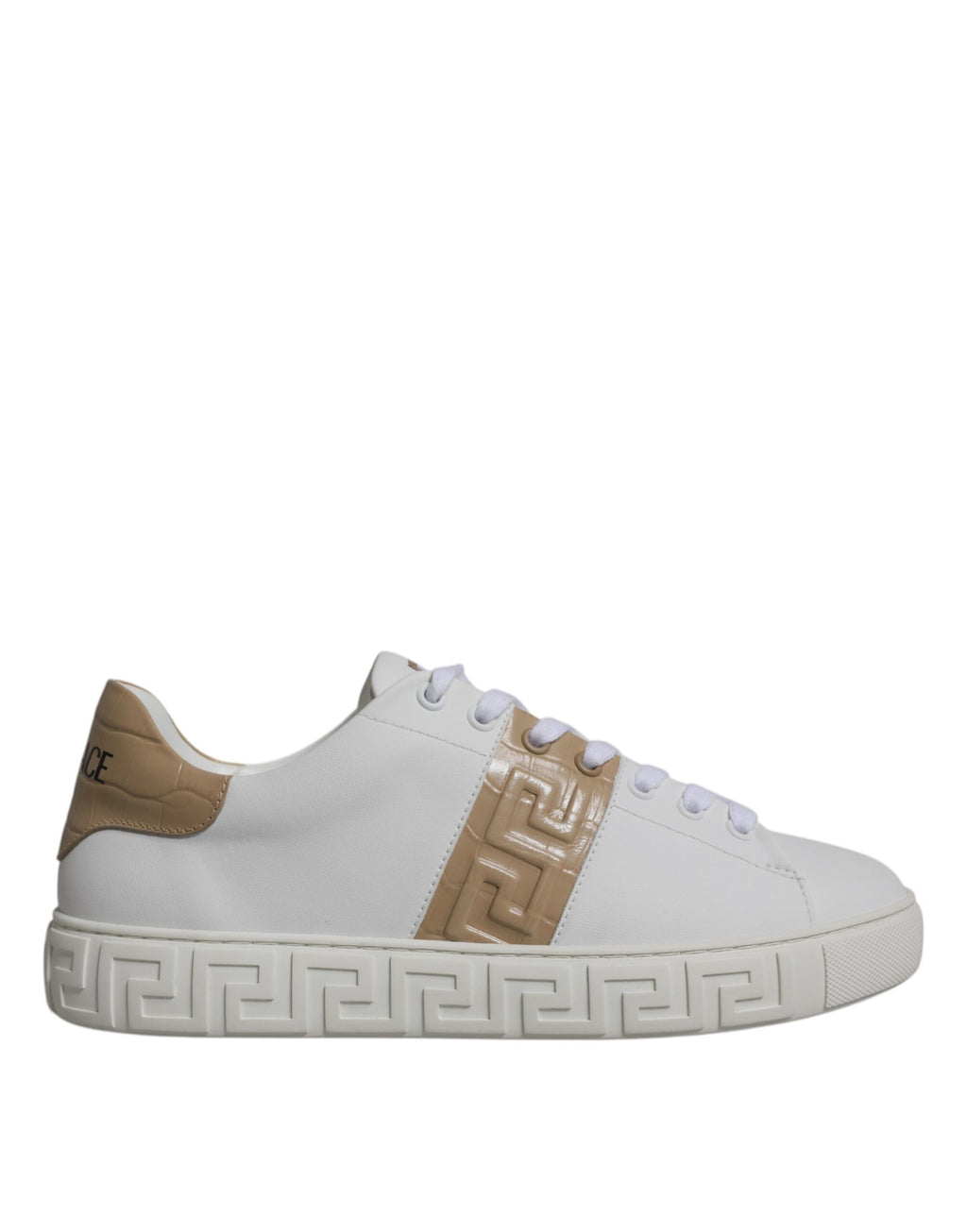 Versace White Low Top Sneakers for Men additional view