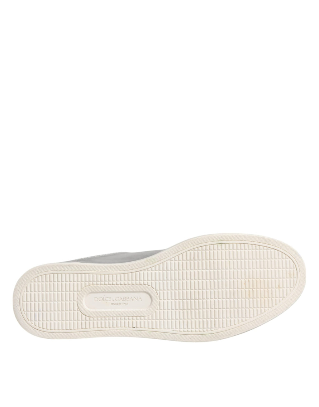 Chaussures Dolce & Gabbana Baskets basses en cuir argentées London