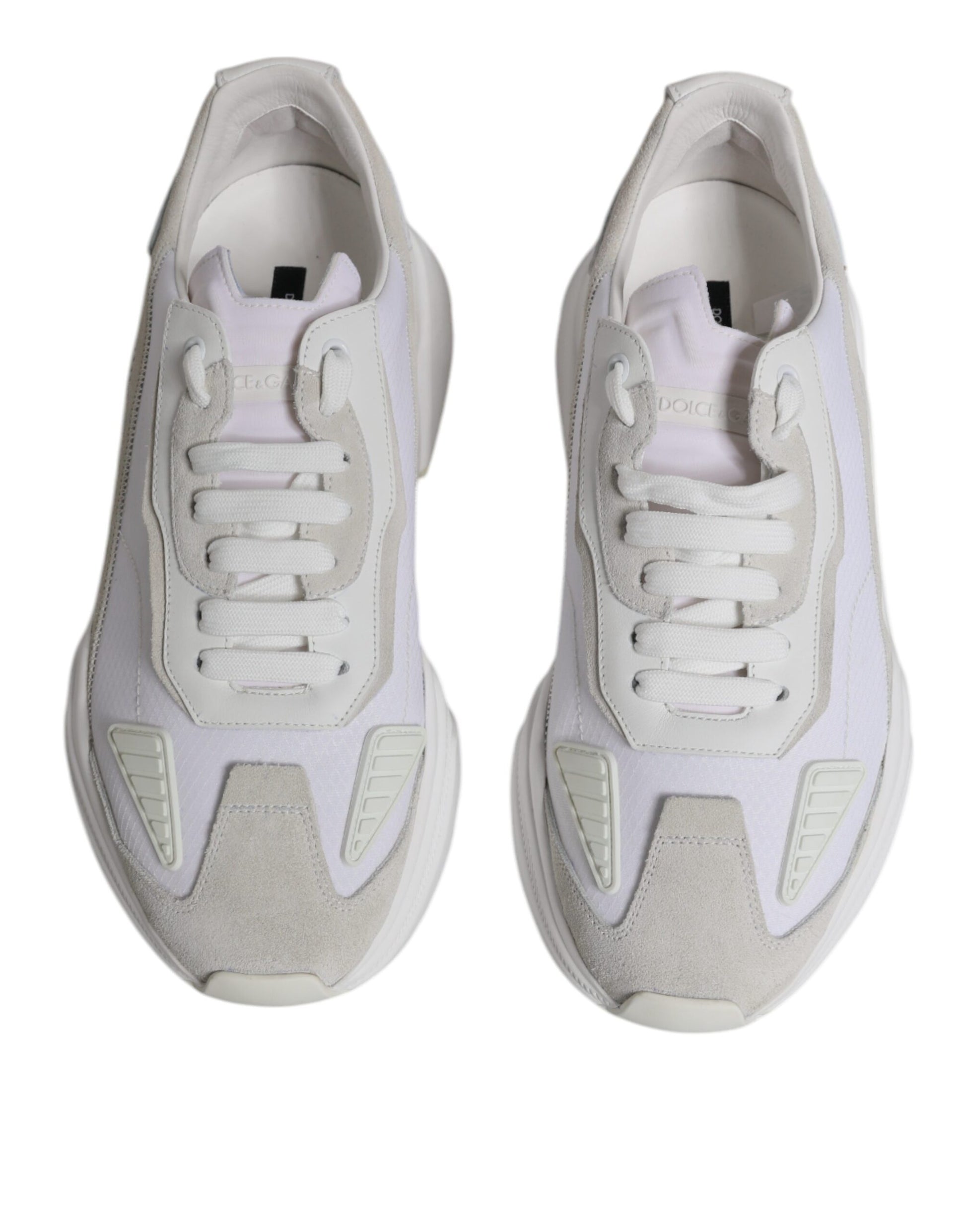 Chaussures Baskets Basses Dolce & Gabbana Daymaster en Cuir Blanc