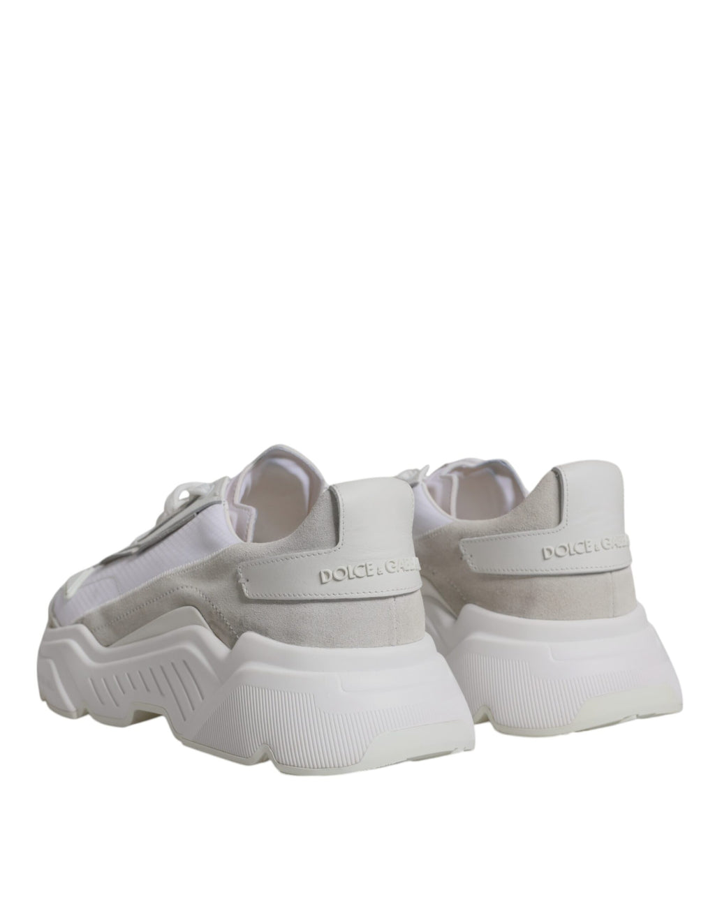 Chaussures Baskets Basses Dolce & Gabbana Daymaster en Cuir Blanc