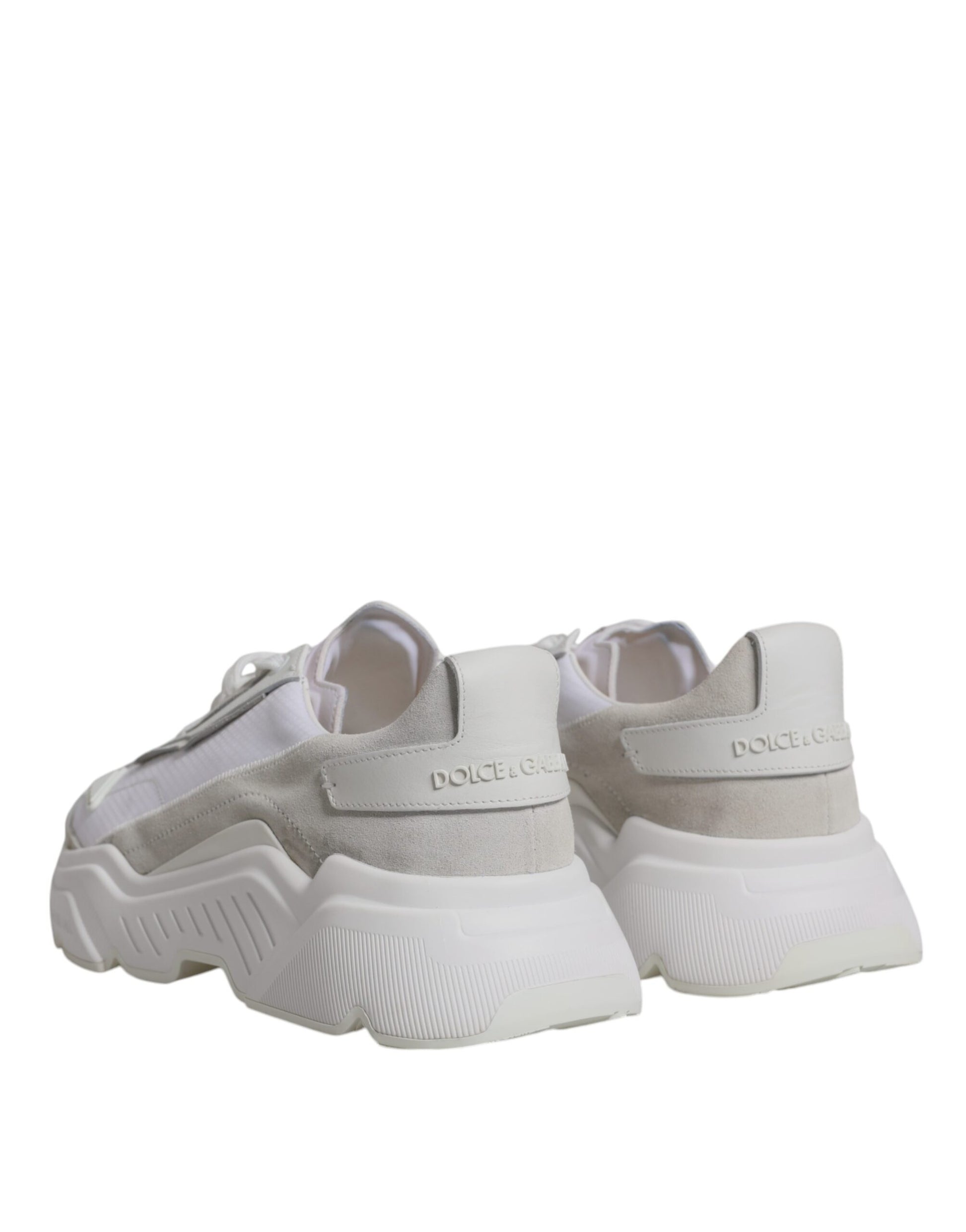 Chaussures Baskets Basses Dolce & Gabbana Daymaster en Cuir Blanc