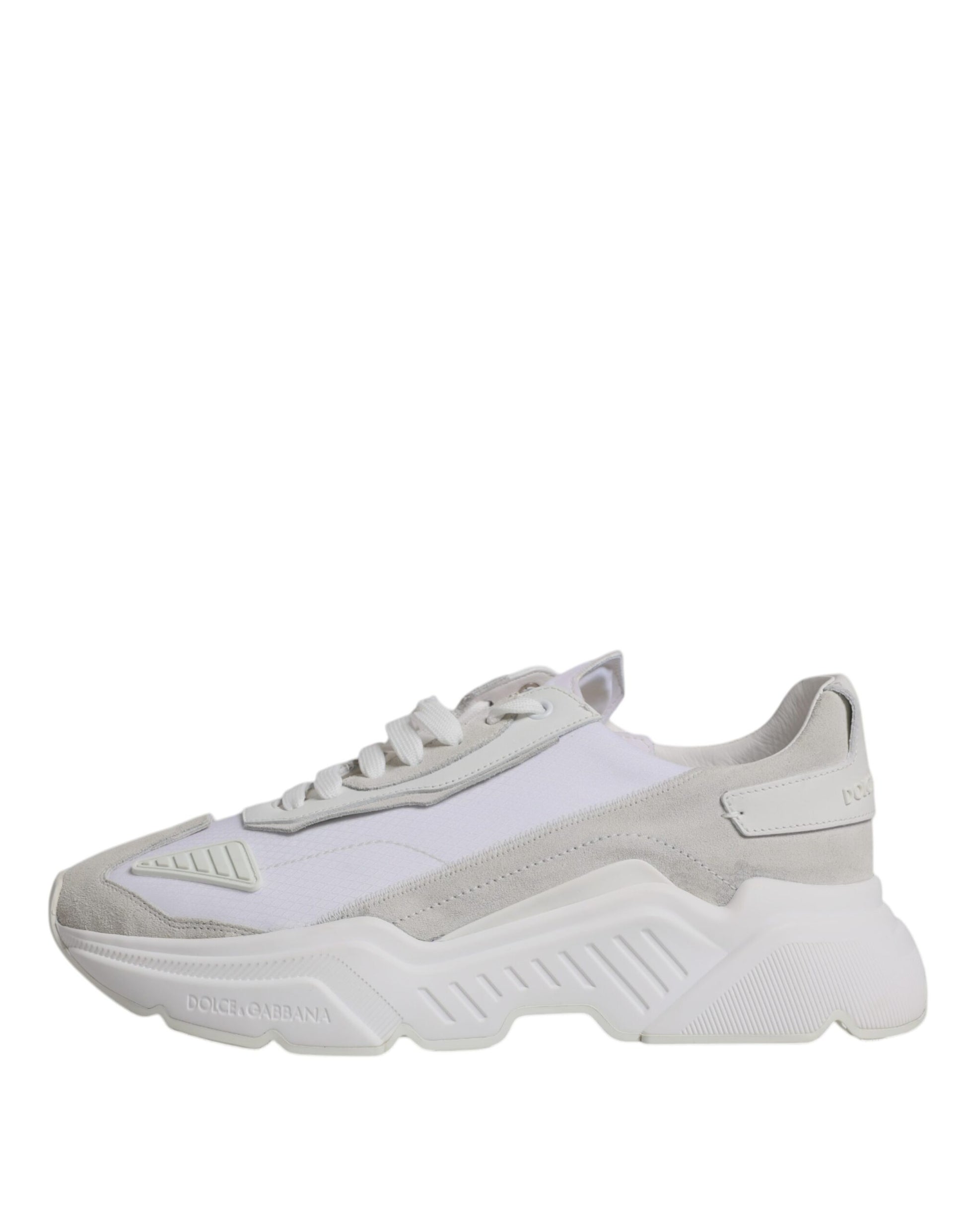 Chaussures Baskets Basses Dolce & Gabbana Daymaster en Cuir Blanc