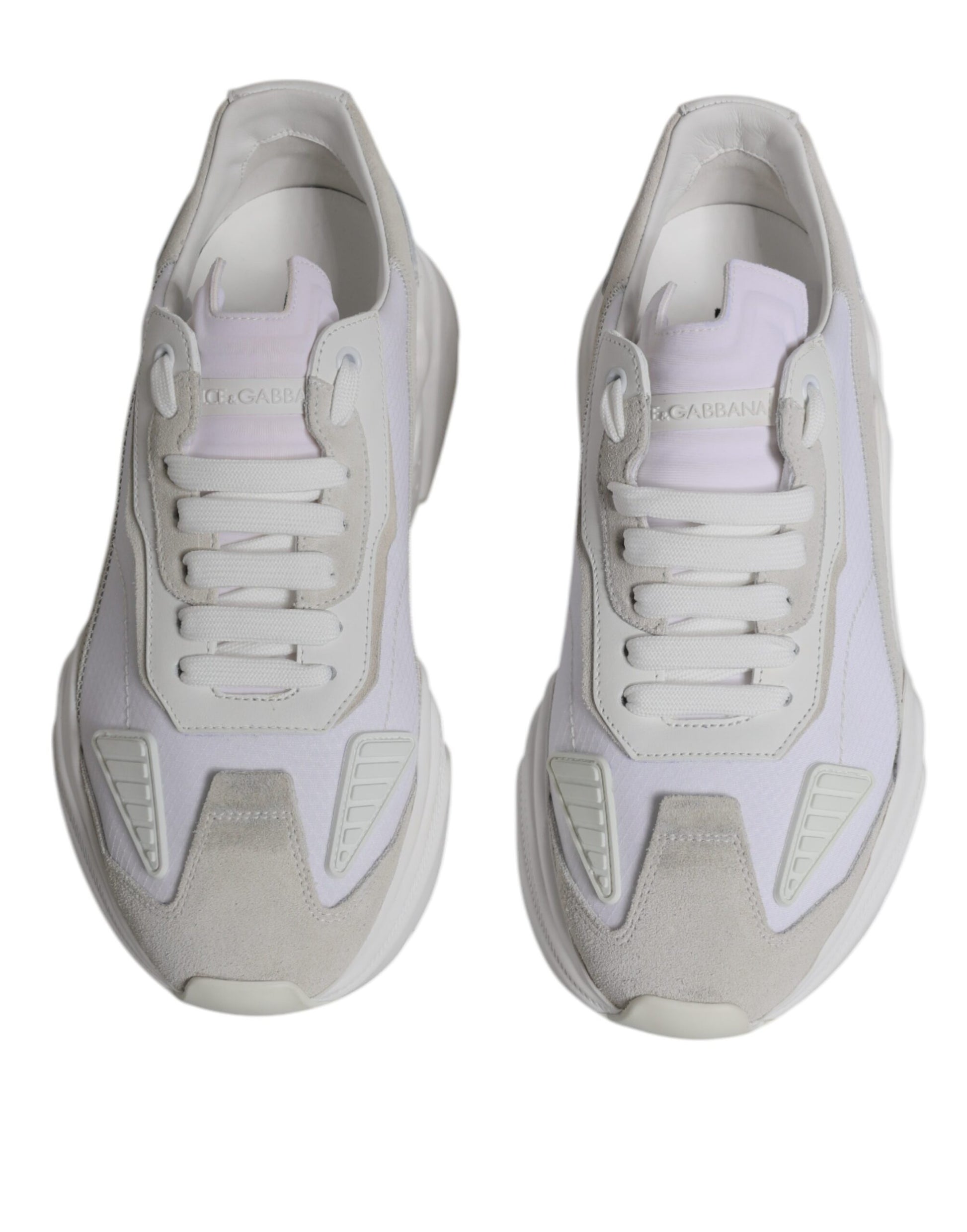 Dolce & Gabbana White Low Top Sneakers for Men detail view