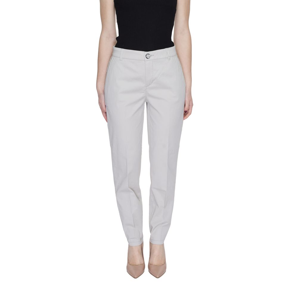 Street One Beige Casual Pants for Women