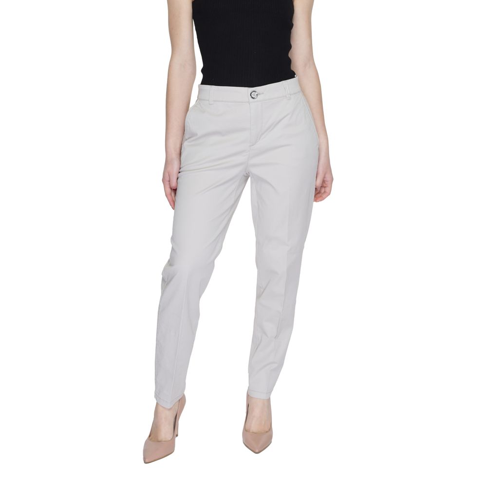 Street One Beige Casual Pants for Women side view
