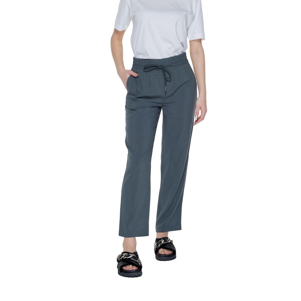Street One Green Casual Pants for Women side view