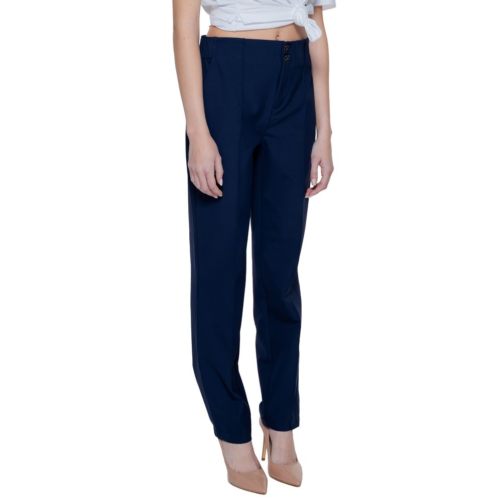 Street One Blue Casual Pants for Women side view