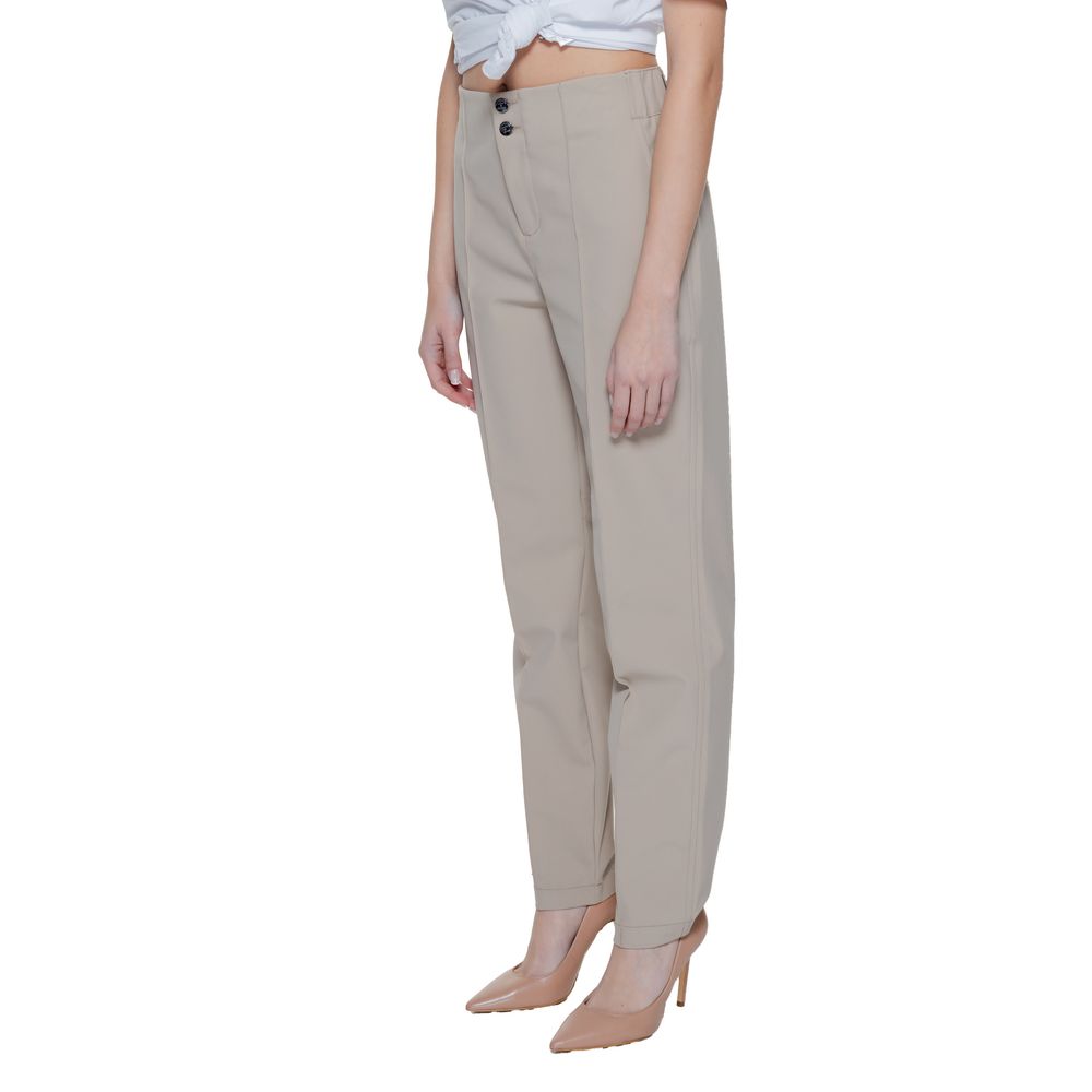 Street One Beige Cropped Pants for Women additional view
