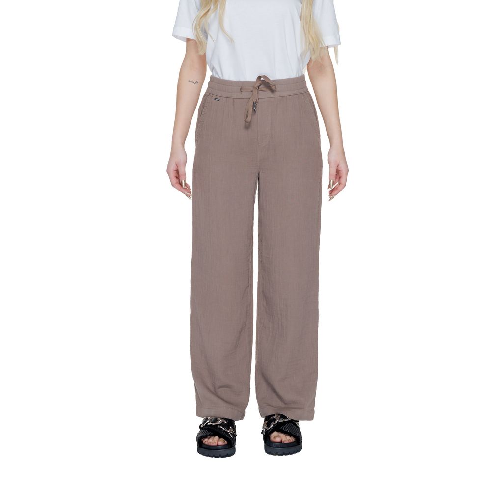 Street One Brown Casual Pants for Women