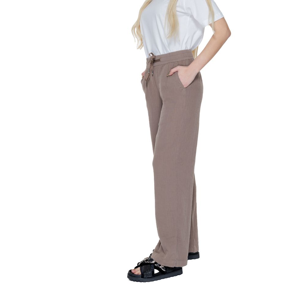 Street One Brown Casual Pants for Women detail view