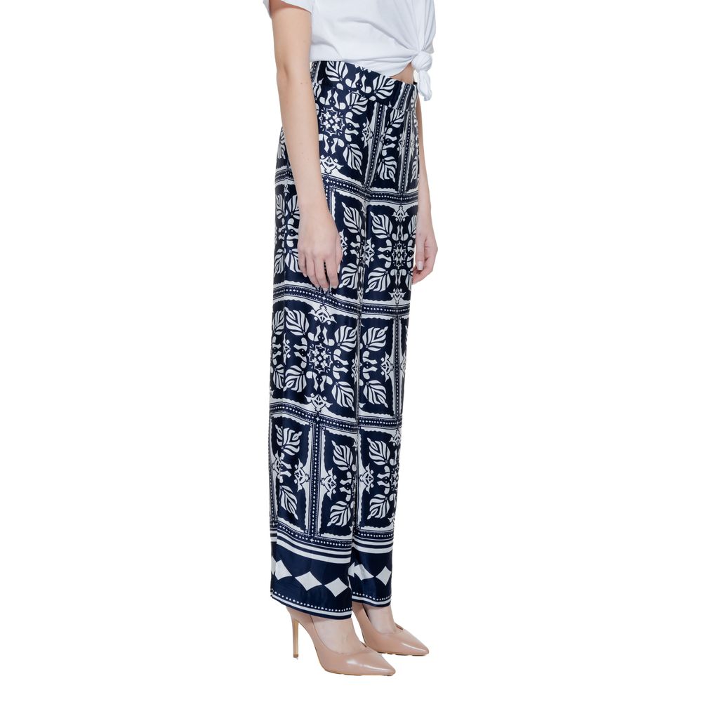 Street One Blue Casual Pants for Women detail view